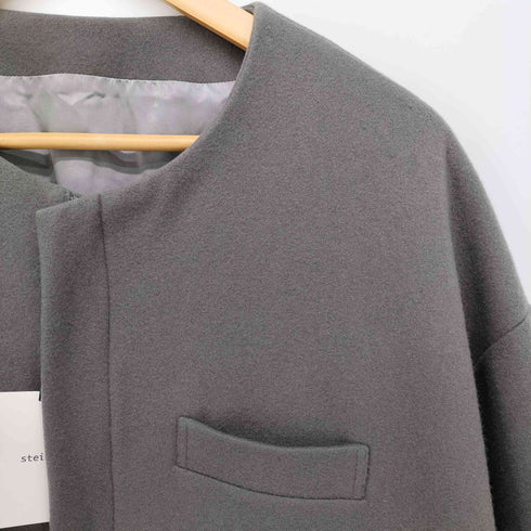 シュタイン stein 20AW NO COLLAR BELTED JACKET メンズ JPN:M