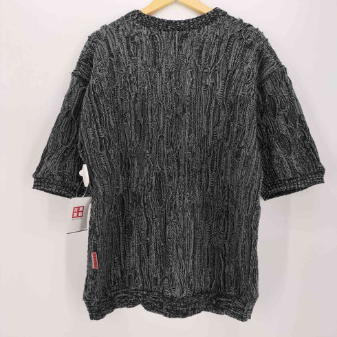 アクリル S/S デザイン ニット メンズ import:L