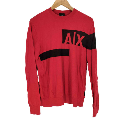 アルマーニエクスチェンジ ARMANI EXCHANGE ロゴニット メンズ xs