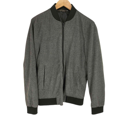 ザラマン ZARA MAN ヘリンボーンブルゾン メンズ s