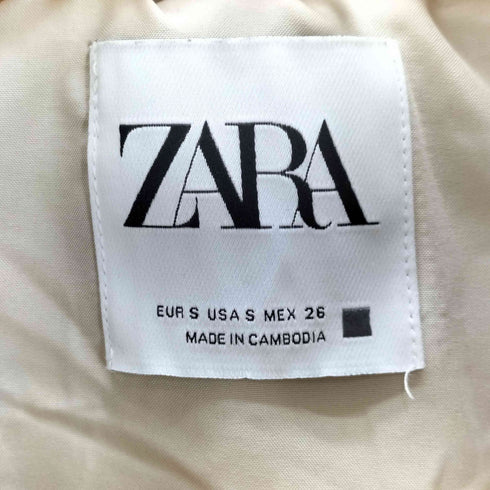 ザラ ZARA ボア生地ジャケット レディース import:S