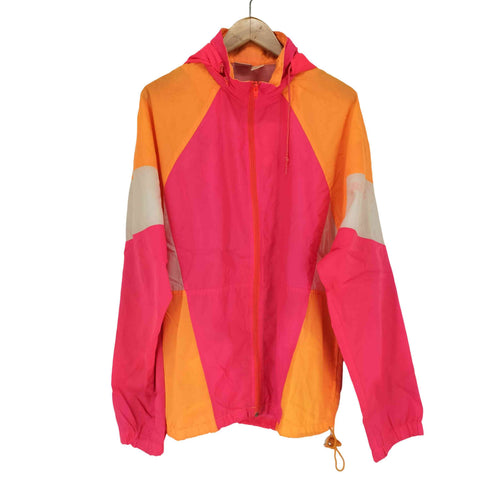 ナイキ NIKE 90s 銀タグ ドローコード ジップアップ ナイロンパーカー メンズ L
