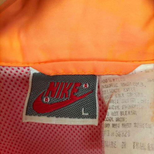 ナイキ NIKE 90s 銀タグ ドローコード ジップアップ ナイロンパーカー メンズ L