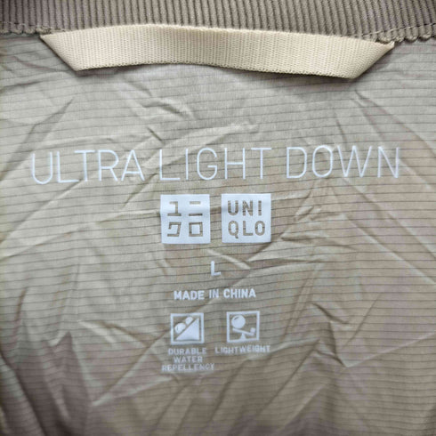 ユニクロ UNIQLO ウルトラライトダウンコンパクトコート レディース L
