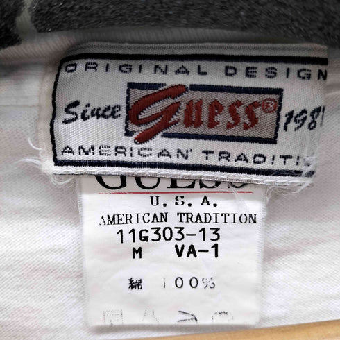 ゲス GUESS 90's シングルステッチ Vintage Photo Print Tee メンズ M