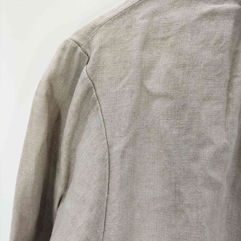 ムジルシリョウヒン 無印良品 リネン 洗いざらし長袖シャツワンピース レディース JPN:XL