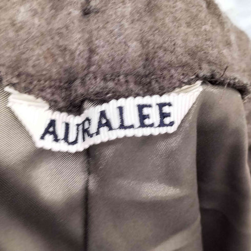 オーラリー AURALEE CASHMERE WOOL BRUSHED JERSEY PANTS メンズ JPN:3