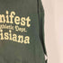 チャンピオン Champion Manifest Athletic Dept Louisiana プリント プルオーバー パーカー メンズ import:XL