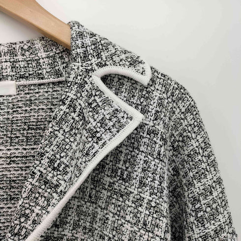 リエンダ rienda 23SS クロップドWテーラードツイードKnit JK レディース FREE