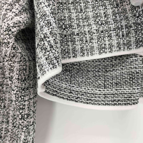 リエンダ rienda 23SS クロップドWテーラードツイードKnit JK レディース FREE