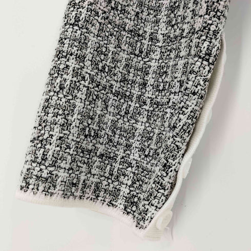リエンダ rienda 23SS クロップドWテーラードツイードKnit JK レディース FREE