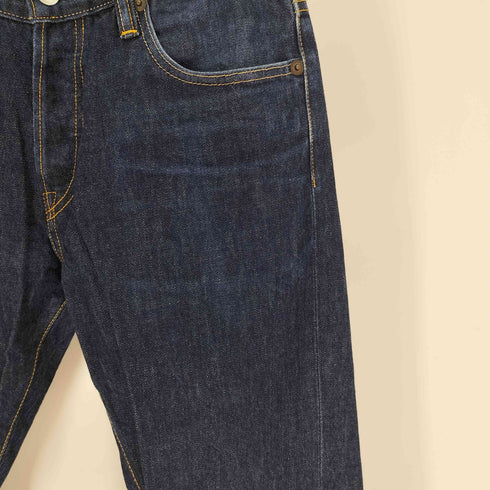 KERBSIDE&CO ボタンフライ セルビッチ 5ポケット デニム パンツ ドーナツボタン メンズ 31