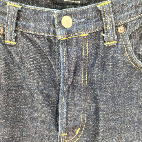 アーバンリサーチドアーズ URBAN RESEARCH DOORS Loose O. W dm4 ボタンフライ セルビッチ デニムパンツ メンズ 38