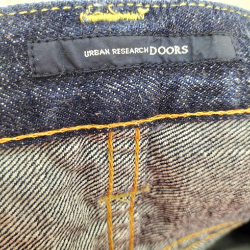 アーバンリサーチドアーズ URBAN RESEARCH DOORS Loose O. W dm4 ボタンフライ セルビッチ デニムパンツ メンズ 38