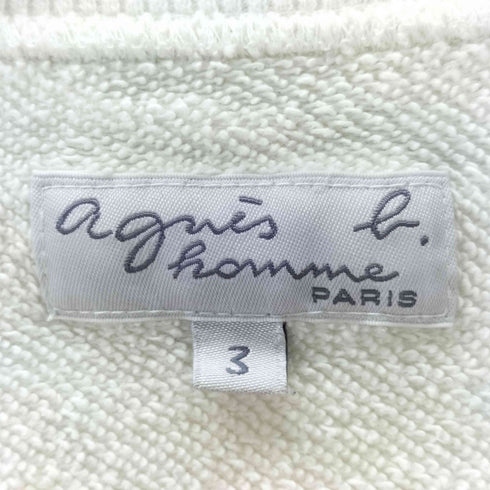 アニエスベーオム Agnes b.homme ロゴクルーネックスウェット メンズ JPN:3