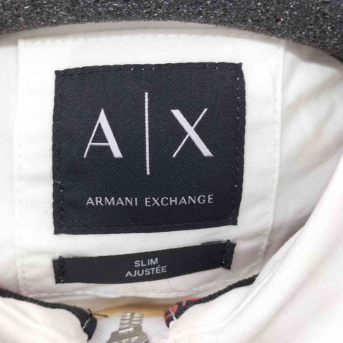 アルマーニエクスチェンジ ARMANI EXCHANGE SLIM AJUSTEE ジップアップ シャツ メンズ JPN:S