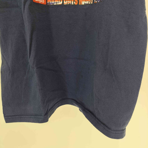 FRUIT OF THE LOOM ボディ HARD DAYS NIGHIT 1964 ユニオンジャック ロック バンド プリント クルーネック Tシャツ コピーライト2011 メンズ import:M