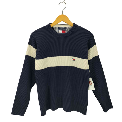 トミーヒルフィガー TOMMY HILFIGER コットン リブニットセーター メンズ import:M