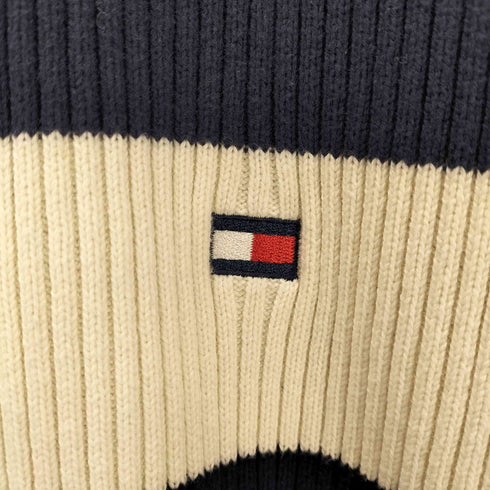 トミーヒルフィガー TOMMY HILFIGER コットン リブニットセーター メンズ import:M