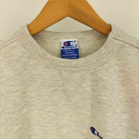 チャンピオン Champion 90-00S サラ・リー 前Vガゼット スプリクトロゴ 刺繍 スウェット Tシャツ ユニセックス メンズ import:S