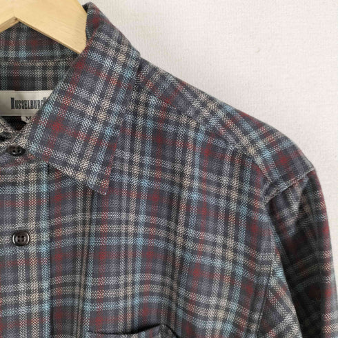 MUSSELBURGH ウールギャバ100 L/S チェックシャツ メンズ JPN:M