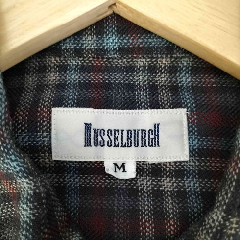 MUSSELBURGH ウールギャバ100 L/S チェックシャツ メンズ JPN:M