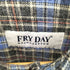 FRY DAY ASSOCIATION チェックコットンレギュラーカラーシャツ メンズ import:L