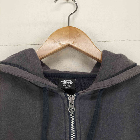ステューシー Stussy 00S 両面プリントジップアップパーカー メンズ M