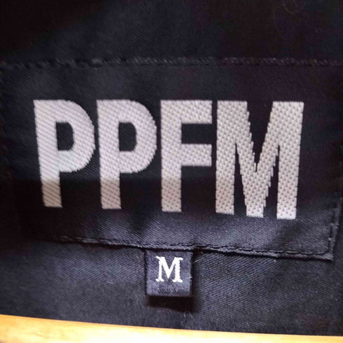 ピーピーエフエム PPFM スタンドカラージップワークジャケット メンズ M