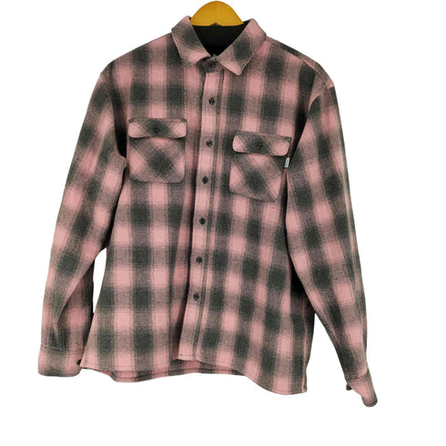 サプライヤー SUPPLIER 24aw Exclusive Leather Patch Check Shirt メンズ JPN:M