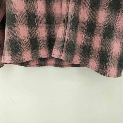 サプライヤー SUPPLIER 24aw Exclusive Leather Patch Check Shirt メンズ JPN:M