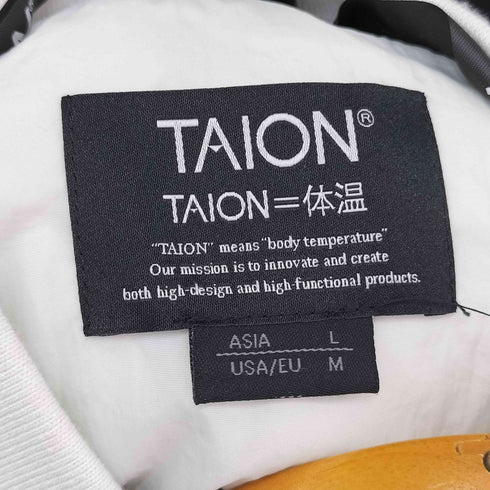 タイオン TAION スポーツクラシック ダウンスタジアムジャンパー オートミール メンズ JPN:L
