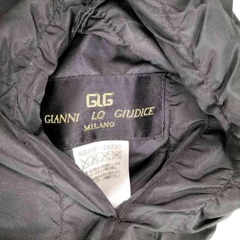 gianni lo giudice ロシアリス ファー シルク混 キルティングジャケット レディース