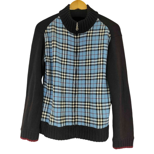 バーバリーブラックレーベル BURBERRY BLACK LABEL ドライバーズニット メンズ 2