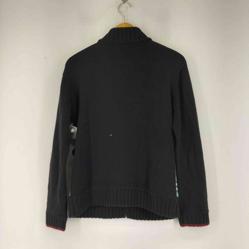 バーバリーブラックレーベル BURBERRY BLACK LABEL ドライバーズニット メンズ 2