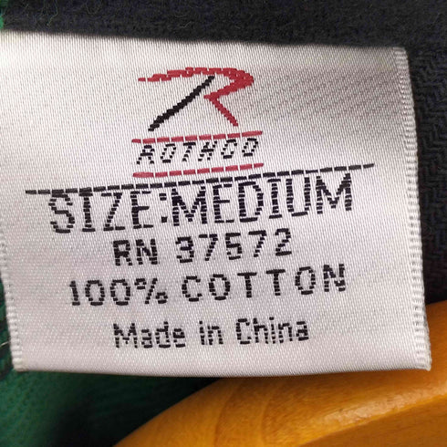 ロスコ ROTHCO バッファローチェック シャツ メンズ JPN:M