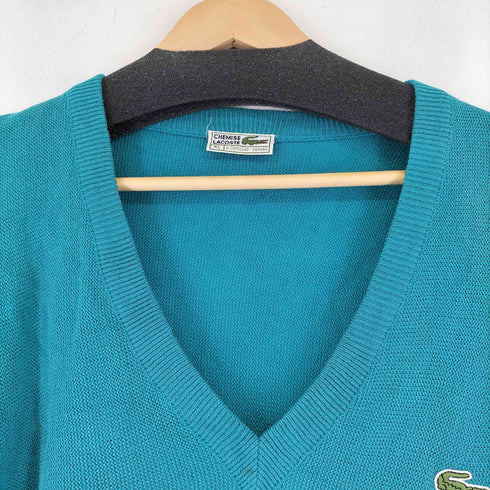 シュミーズラコステ CHEMISE LACOSTE アクリルVネックニット メンズ import:XL
