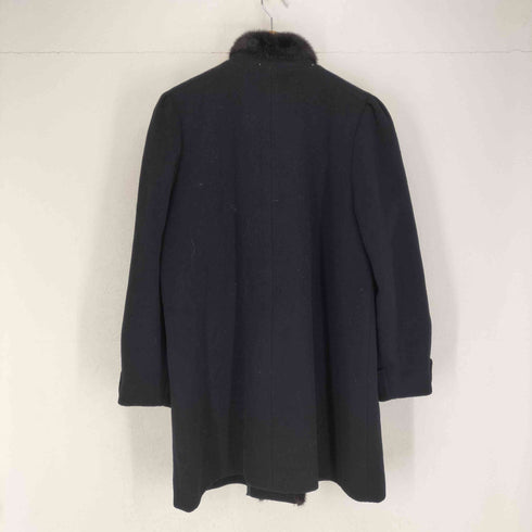 コジャーナ cojana wool & cashmere ミンクファー カシミヤ混 スタンドカラージャケット レディース