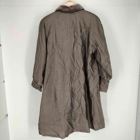 FLASH シルクロングコート レディース
