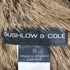 GUSHLOW & COLE sheep skin イングランド製 シープスキン 3B ファーチェスターコート レディース JPN:S