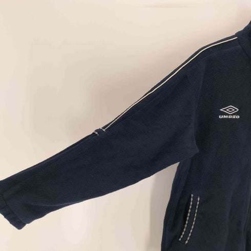 アンブロ UMBRO old ロゴ刺繍 フリースブルゾン メンズ import:M
