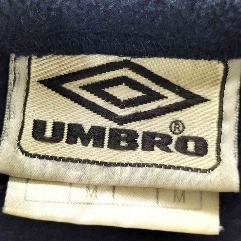 アンブロ UMBRO old ロゴ刺繍 フリースブルゾン メンズ import:M