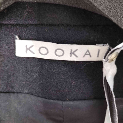 クーカイ KOOKAI ウール混2Bテーラードジャケット レディース EUR:38