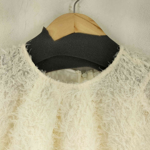 フレイアイディー FRAY I.D 25SS ジャガードボウタイタックスリーブブラウス レディース ONE SIZE