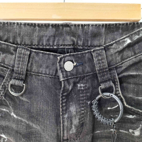 バッファローボブズ BUFFALO BOBS Y2K distressed curved leg Denims フレアカーブデニム メンズ 1