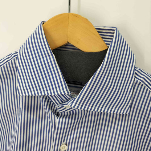 シップス SHIPS Cotonificio albini ストライプシャツ メンズ 39