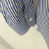 シップス SHIPS Cotonificio albini ストライプシャツ メンズ 39