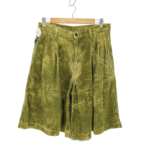 コムデギャルソンシャツ COMME des GARCONS SHIRT Corduroy Woven Shorts タックコーデュロイショートパンツ ジョーツ メンズ JPN:M