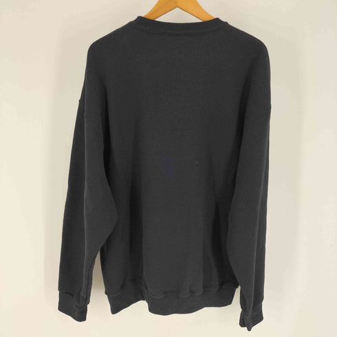 USA製 前V 裏起毛 コットン ポリ クルーネック スウェット メンズ import:XL