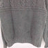 ポロバイラルフローレン Polo by RALPH LAUREN 90S HAND KNIT シルク ウール ケーブル ボトルネック ニット メンズ import:L